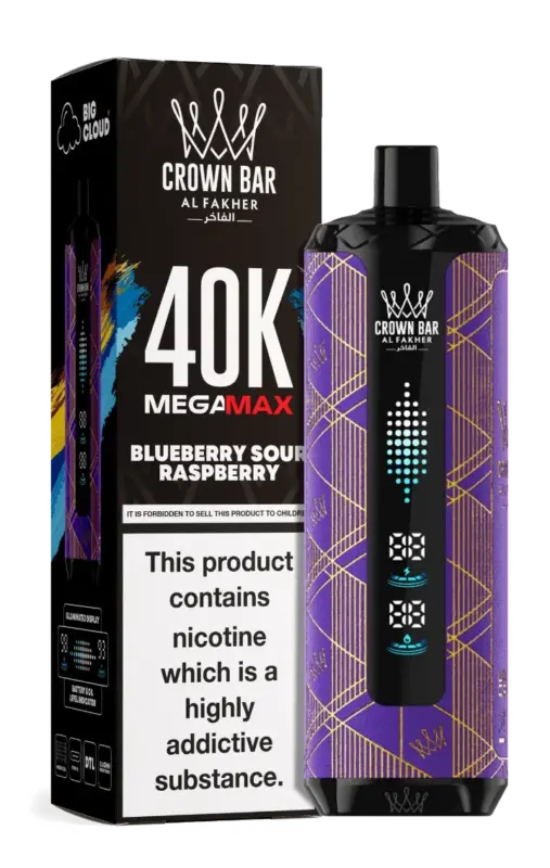 Al Fakher Crown Bar Mega Max 40000 Puffs1