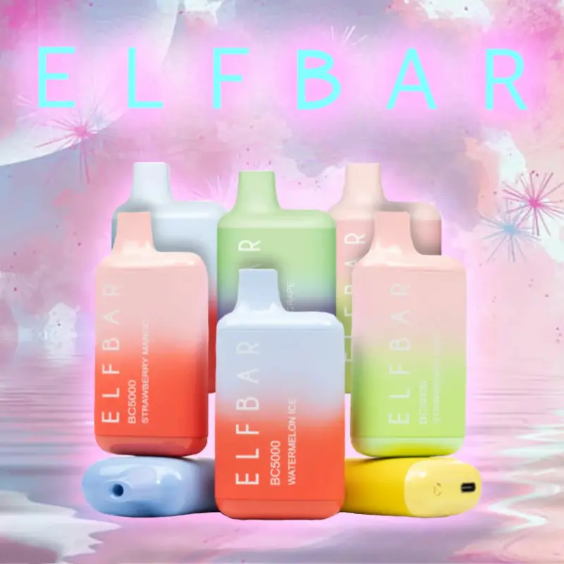 ELF BAR BC5000 5% Nicotine Rechargeable Bulk Buy Disposable Vape Wholesale