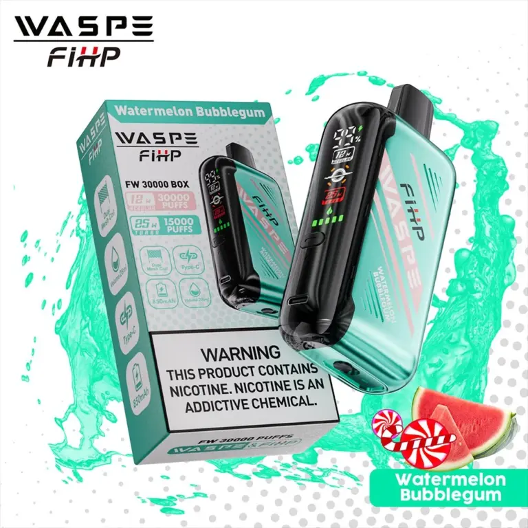 Waspe 30000 30K Puffs Original Edition Dual Mesh LCD Display Disposable Vape