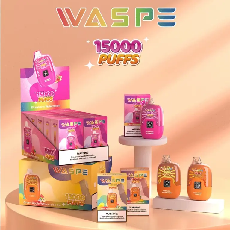WASPE Digital Box 15000 Puffs Original LED Display Edition Disposable Vape Pen