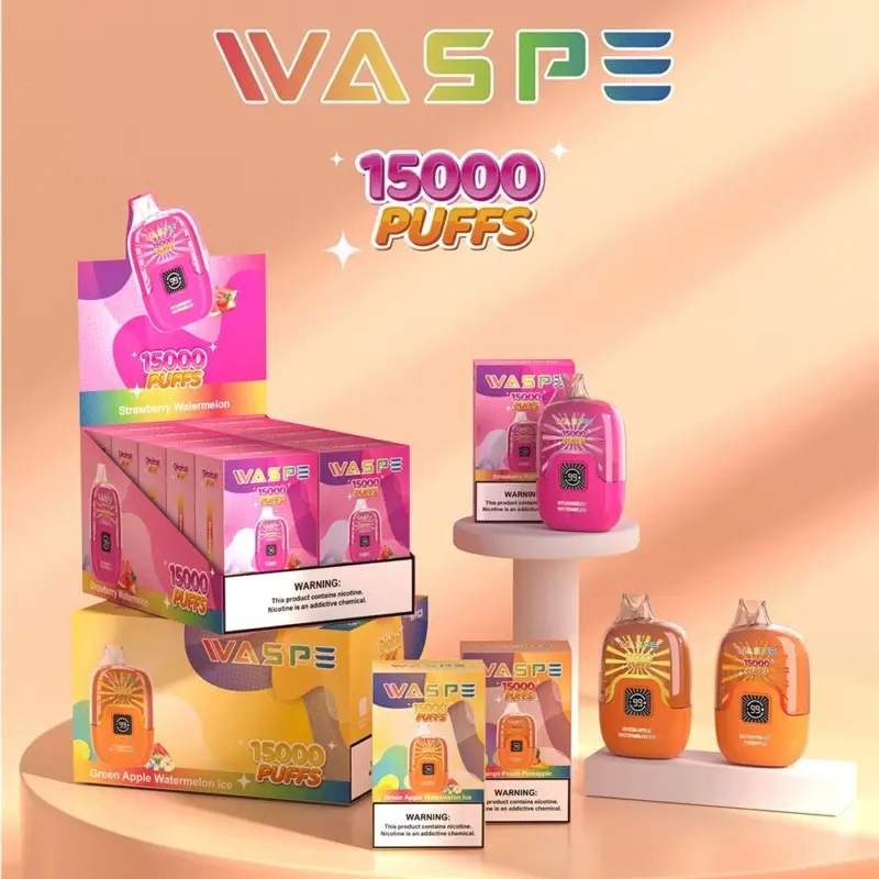 WASPE Digital Box 15000 Puffs Original LED Display Edition Disposable Vape Pen