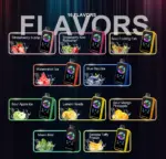 Crystal Groove 50000 50k Puffs Adjustable Nicotine & Ice Control LED Display Disposable Vape EU Warehouse