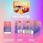 WGA Crystal 6000 Puffs 2% Nicotine Original Edition Disposable Vape