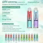 ETH Crystal 4000 Puffs Original 2% Nikotin Disposable Vape Pen