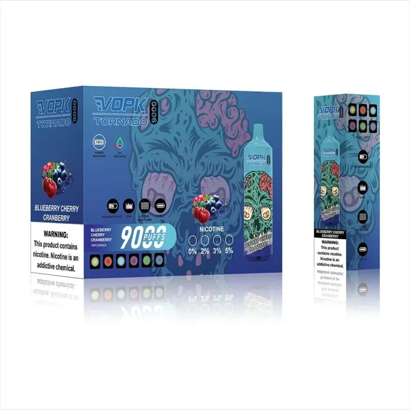 VOPK Tornado 9000 Puffs Latest Original Disposable Vape Pen