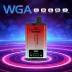 WGA Crystal Plus 20000 20K Puffs 5% Nicotine Double Taste LCD Display Disposable Vape