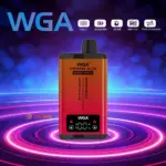 WGA Crystal Plus 20000 20K Puffs 5% Nicotine Double Taste LCD Display Disposable Vape