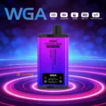 WGA Crystal Plus 20000 20K Puffs 5% Nicotine Double Taste LCD Display Disposable Vape