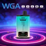 WGA Crystal Plus 20000 20K Puffs 5% Nicotine Double Taste LCD Display Disposable Vape