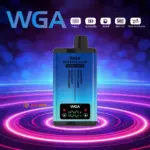 WGA Crystal Plus 20000 20K Puffs 5% Nicotine Double Taste LCD Display Disposable Vape