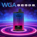 WGA Crystal Plus 20000 20K Puffs 5% Nicotine Double Taste LCD Display Disposable Vape