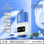 AIVONO AIM MAGIC 20000 Puffs | 0%-5% nicotine, 26mL, dual mesh, LCD display, bulk vape